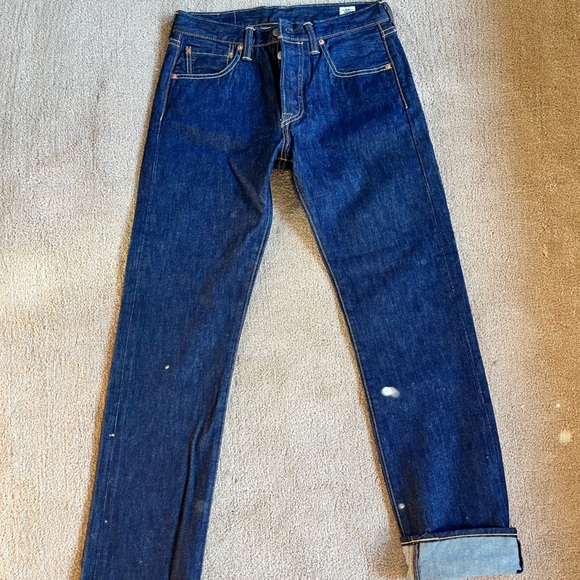 Levi's Other - Levi's Premium White Oak Denim - Dark Wash - Straight Fit Jeans